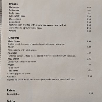 Aroma Circuit - Menu - Indian Near Me - Norfolk, Nebraska