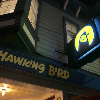 Hawking Bird - Signage - Asian Fusion Near Me - Oakland, California Hawking Bird - Signage - Asian Fusion Near Me - Oakland, California