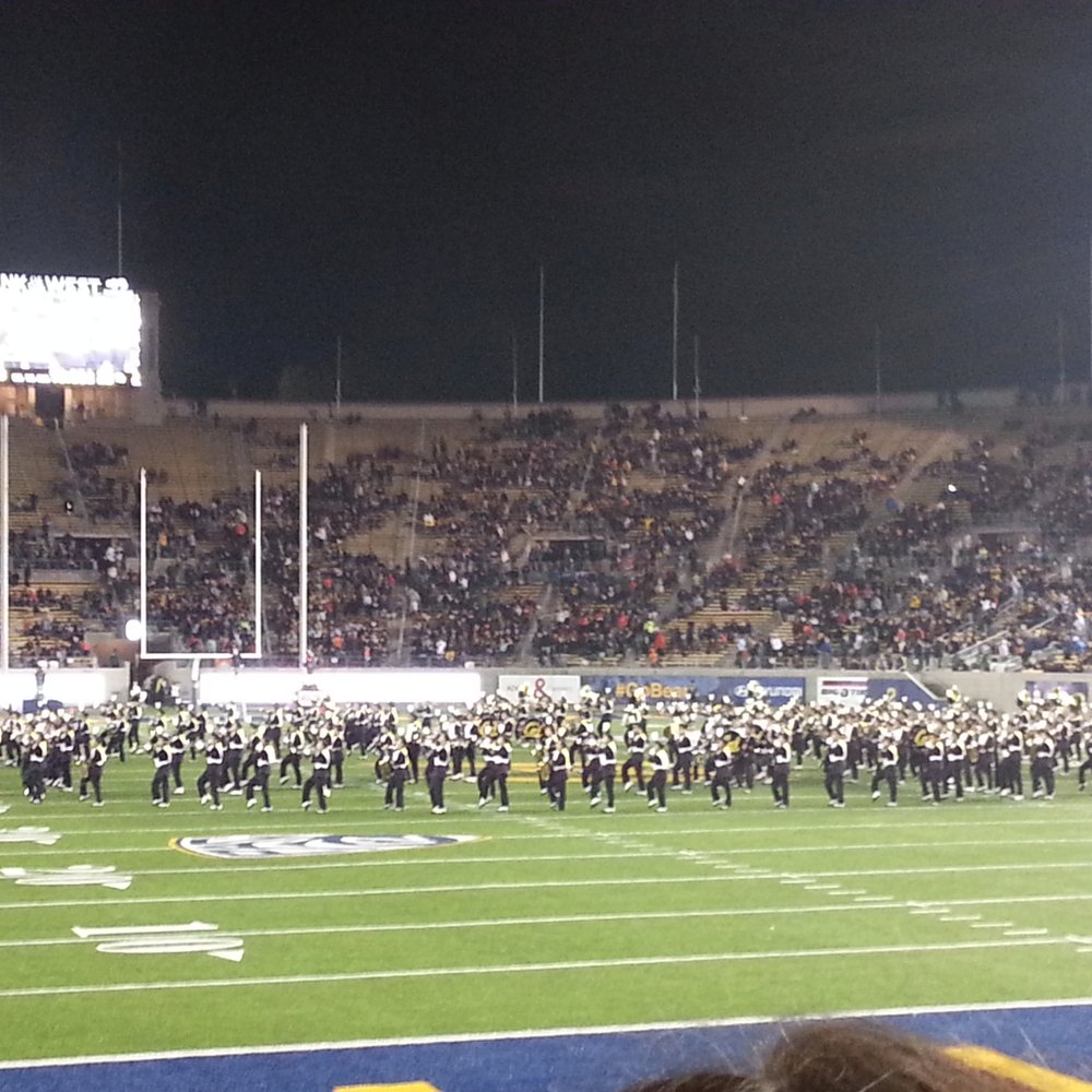 California Memorial Stadium - The marching band performance during half time - Stadiums & Arenas Near Me - Berkeley, California California Memorial Stadium - The marching band performance during half time - Stadiums & Arenas Near Me - Berkeley, California