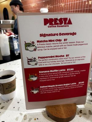 Menu photo 3 Presta Coffee Roasters Tucson, AZ Menu photo 3 Presta Coffee Roasters Tucson, AZ