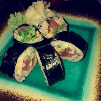 Laughing Monk Cafe - Spicy Tuna roll - Sushi Bars Near Me - Boston, Massachusetts