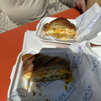 Blue Gate Bakery - Sausage, egg, and cheese croissant - Bakeries Near Me - Sharon, Connecticut