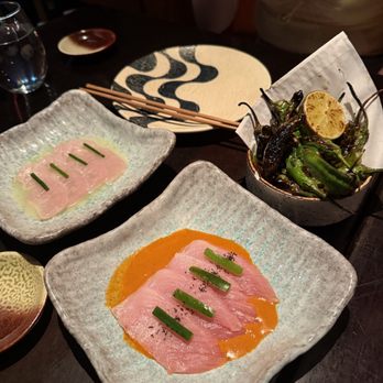 Sushisamba - Shishito and Raw cuts - Asian Fusion Near Me - Las Vegas, Nevada