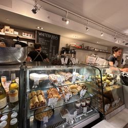 Whitebark Cafe - Baked goods case and front ordering area