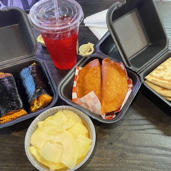 Red Rice - Spam Musubi, Empanada (3 Pcs), Chamorro punch, Coconut Titiyas & pickled papaya. - Barbeque Near Me - Las Vegas, Nevada