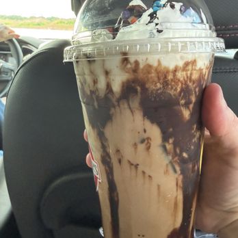 Scooter's Coffee - Iced cosmic brownie latte - Desserts Near Me - Nicholasville, Kentucky Scooter's Coffee - Iced cosmic brownie latte - Desserts Near Me - Nicholasville, Kentucky