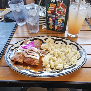 Kalaveras - Chicken Mole Enchiladas - Mexican Near Me - Montebello, California Kalaveras - Chicken Mole Enchiladas - Mexican Near Me - Montebello, California