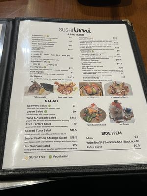 Menu photo 6 Sushi Umi Vancouver, BC Menu photo 6 Sushi Umi Vancouver, BC