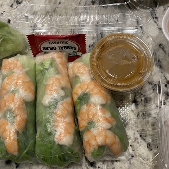 Pho Sure - Shrimp spring rolls - Vietnamese Near Me - Valencia, California