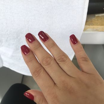 Nice Nails & Spa - Nails over flowing of nail polish - Nail Salons Near Me - Paramount, California