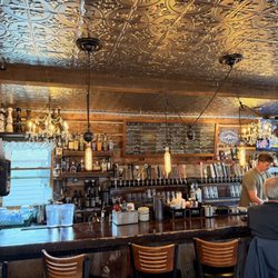 Breckenridge Tap House - A bar with chandeliers, wow!!