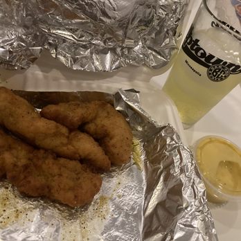 Gumby's Pizza - Lemon pepper 3pc tenders, a mule, and pokey butter. SEP23 - Pizza Near Me - San Marcos, Texas