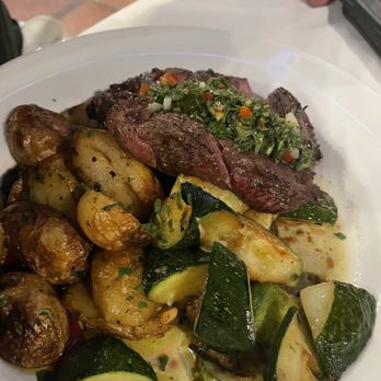 Piatti - Herb Marinated Flat Iron Steak - Italian Near Me - Danville, California Piatti - Herb Marinated Flat Iron Steak - Italian Near Me - Danville, California