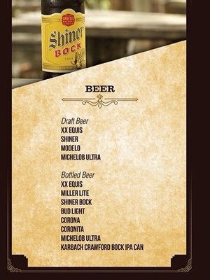 Menu photo 3 Papa Peter’s Tomball, TX