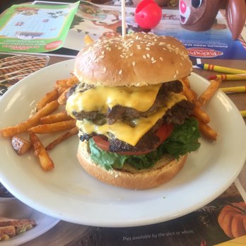 Denny's - Double cheeseburger - Diners Near Me - San Diego, California Denny's - Double cheeseburger - Diners Near Me - San Diego, California
