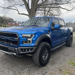 Ceramic coated and paint protection wrapped '20 Raptor.