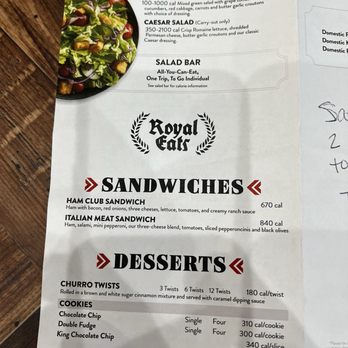 Round Table - Menú - Pizza Near Me - San Marcos, Texas