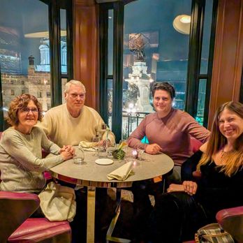 Champlain - Our table overlooking the St Lawrence River - French Near Me - Quebec City, Quebec Champlain - Our table overlooking the St Lawrence River - French Near Me - Quebec City, Quebec