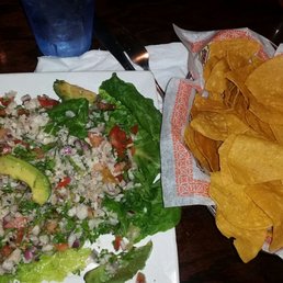 Civeche, $13.45 - Tasted good, but wouldn't order again. Regular table chips; really? Not what was pictured. Civeche, $13.45 - Tasted good, but wouldn't order again. Regular table chips; really? Not what was pictured.