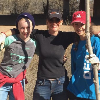 Congregation Albert - Planting trees in the Bosque for Tu B'shvat - Elementary Schools Near Me - Albuquerque, New Mexico