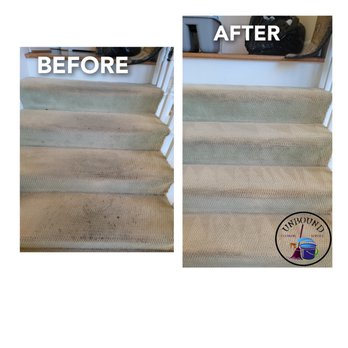 Unbound Cleaning Service - Stairs Extraction client was very happy!! - Home Cleaning Near Me Unbound Cleaning Service - Stairs Extraction client was very happy!! - Home Cleaning Near Me