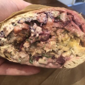 Dr.Sandwich - Chicken shawarma lafa - Mediterranean Near Me - Beverly Hills, California