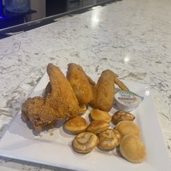 Mya’s Bar & Kitchen - Honey Chicken and Pancake Bites
