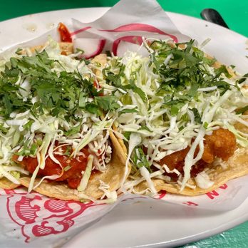 El Molino Central - Shrimp tacos - Mexican Near Me - Sonoma, California