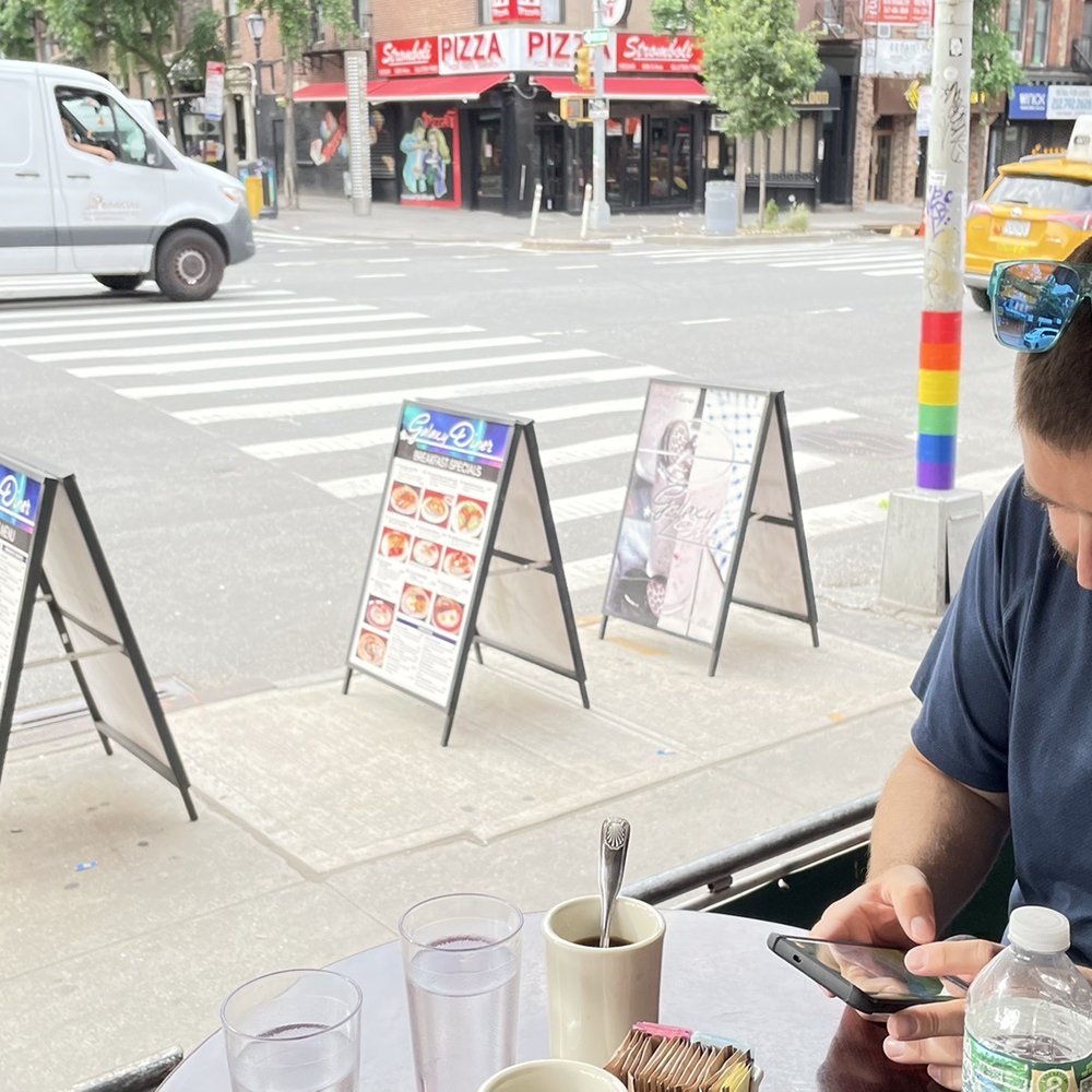 Galaxy Diner - Covered street seating - Diners Near Me - New York, New York