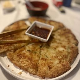 Seafood Scallion Pancake Seafood Scallion Pancake