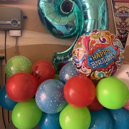 #9 balloon bouquet