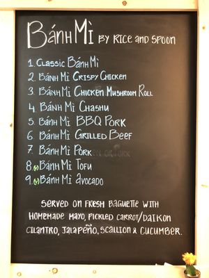 Menu photo 8 Banh Mi by Rice and Spoon Newark, CA