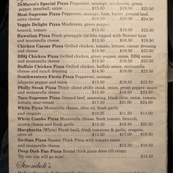 Demarco's Italian Restaurant - Menu 2022
