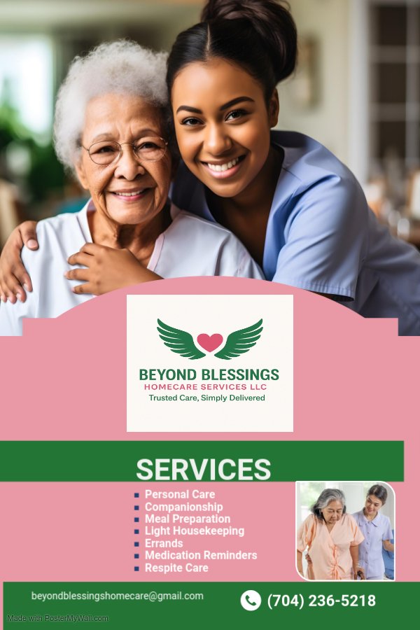 Beyond Blessings Homecare Services - home care agency in Columbia, SC