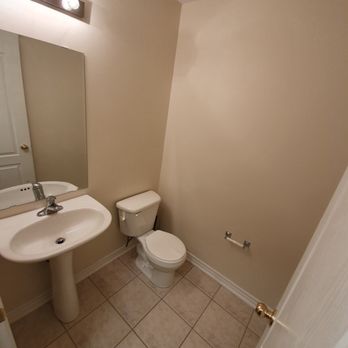 6ix Build Interiors - Before photo powder room - General Contractors Near Me 6ix Build Interiors - Before photo powder room - General Contractors Near Me