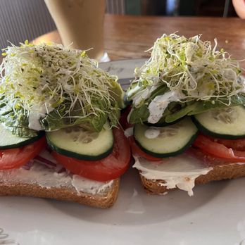 Barrelista Coffee House - Up- close and personal with the loaded veggie toast - Coffee & Tea Near Me - Martinez, California Barrelista Coffee House - Up- close and personal with the loaded veggie toast - Coffee & Tea Near Me - Martinez, California