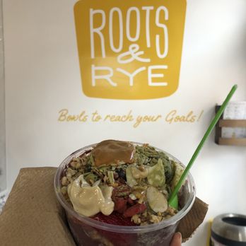 Roots & Rye - 12 oz. Acai Bowl - Acai Bowls Near Me - Pasadena, California