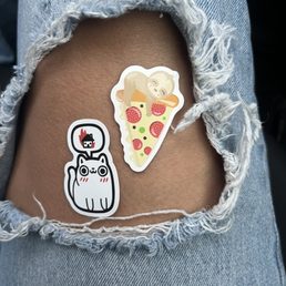 Sticker box was unexpected but oh so cute. Sticker box was unexpected but oh so cute.