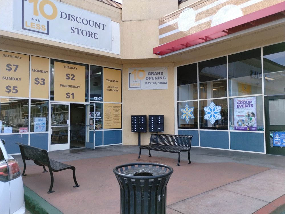 10 AND LESS with 18 Reviews & 36 Photos 13107 Harbor Blvd, Garden