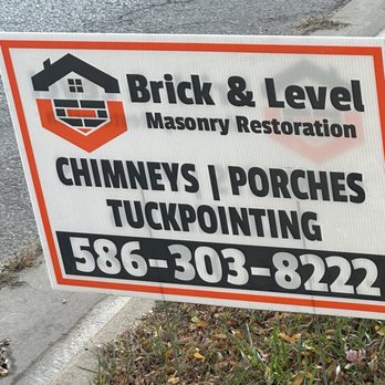 Brick & Level Masonry Restoration - Masonry/Concrete Near Me - New Baltimore, Michigan