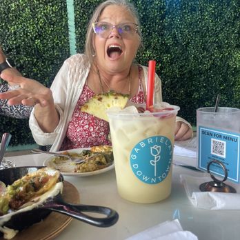 Gabriela's Downtown - Biggest drinks ever! Course mine is virgin! - Mexican Near Me - Austin, Texas