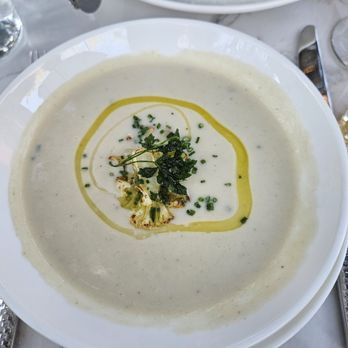Clementine - Cauliflower soup - Mediterranean Near Me - Yountville, California