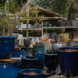 Palmer's Garden & Goods - Lots of vases to choose from!