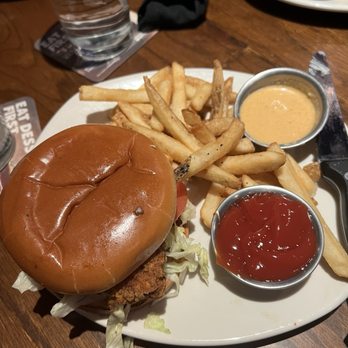 Outback Steakhouse - Bloomin' Chicken Sandwich - Steakhouses Near Me - Clifton Park, New York