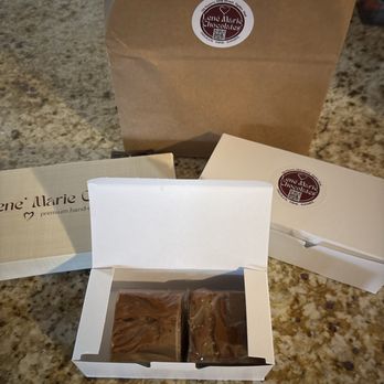 Lene Marie Chocolates - Our purchase included a box of chocolates, and two boxes of fudge! - Chocolatiers & Shops Near Me - Ogden, Utah