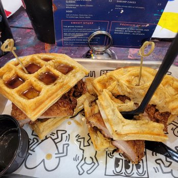Paint N Pour - Chicken n waffels yummm - Paint & Sip Near Me - New York, New York Paint N Pour - Chicken n waffels yummm - Paint & Sip Near Me - New York, New York