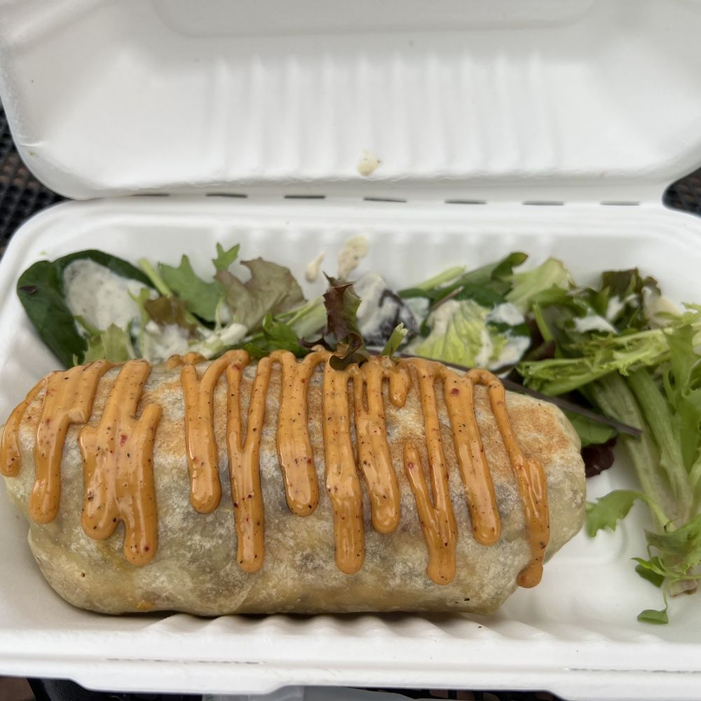 Angelhearts Donuts - Good morning Ithaca (burrito) - Vegan Near Me - Ithaca, New York Angelhearts Donuts - Good morning Ithaca (burrito) - Vegan Near Me - Ithaca, New York