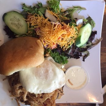 Ol Railroad Cafe - The Hobo burger with avocado! - Cafes Near Me - Rosenberg, Texas
