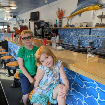 Lefty's Diner - Diner seating as well as inside tables and outside tables - Diners Near Me - Caseville, Michigan