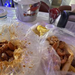 1/2 Snow & 1/2 Shrimp Special